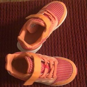 Toddler girls Adidas sneakers size 8